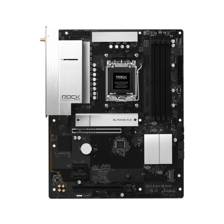 Дънна платка ASROCK B850 Rock WiFi 7, AM5 - 3