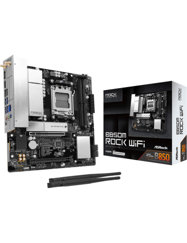 Motherboard ASROCK B850M Rock WiFi 7 - 90-MXBU70-A0UAYZ - 1