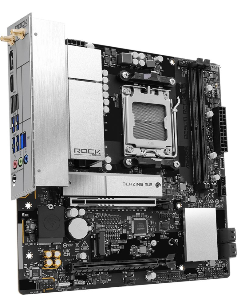 Motherboard ASROCK B850M Rock WiFi 7 - 90-MXBU70-A0UAYZ - 3