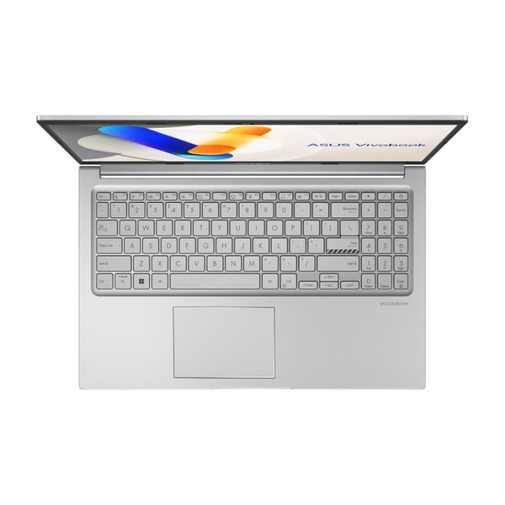 Лаптоп ASUS Vivobook 15 X1504VA-BQ4105, 15.6" Full HD IPS, Intel Core 5 120U, 16GB DDR5, 512GB SSD, Free OS - 90NB13Y2-M02HE0 - 