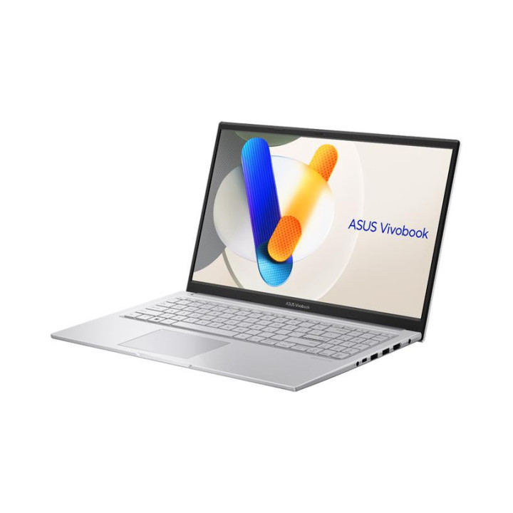 Лаптоп ASUS Vivobook 15 X1504VA-BQ4105, 15.6" Full HD IPS, Intel Core 5 120U, 16GB DDR5, 512GB SSD, Free OS - 90NB13Y2-M02HE0 - 