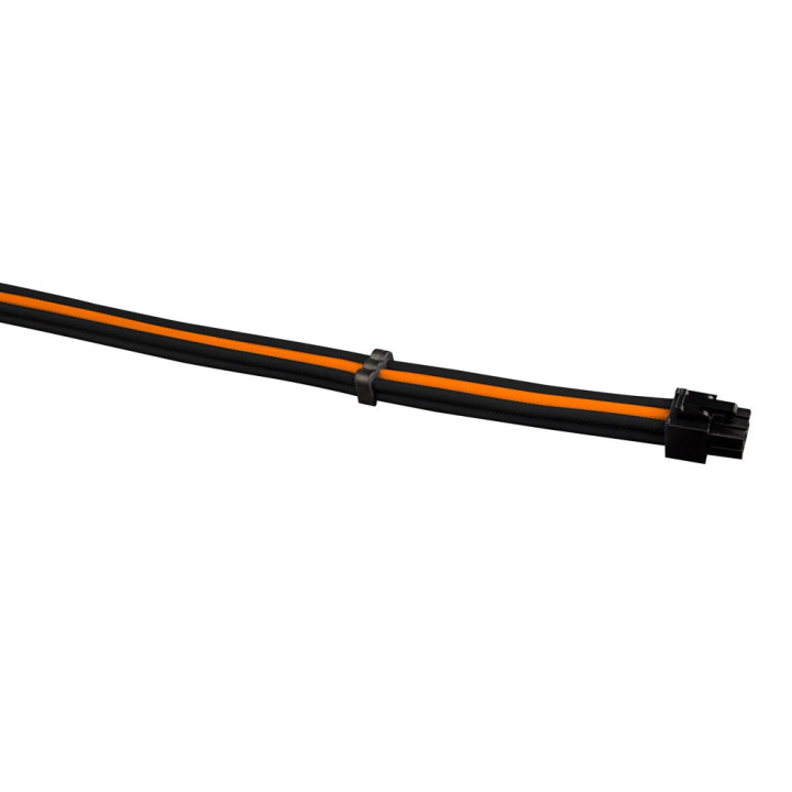 Комплект удължителни кабели 1stPlayer Custom Modding Cable Kit Black/Orange, ATX24P, EPS, PCI-e - BOR-001