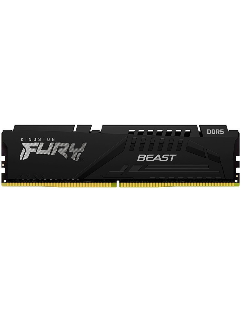 RAM памет Kingston FURY Beast Black, 32GB DDR5 5600MHz CL36 DIMM - KF556C36BBE2-32 - 1