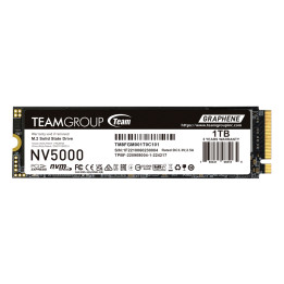 SSD диск  Team Group Elite NV5000, 1TB, PCIe Gen4 x4 NVMe, M.2 2280, 4500/1900MB/s - TM8FGM001T0C101 - 1