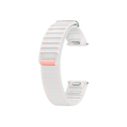 Каишка Samsung Watch7 Fabric Band 40mm, Pink White  - ET-SVL30SWEGEU - 1