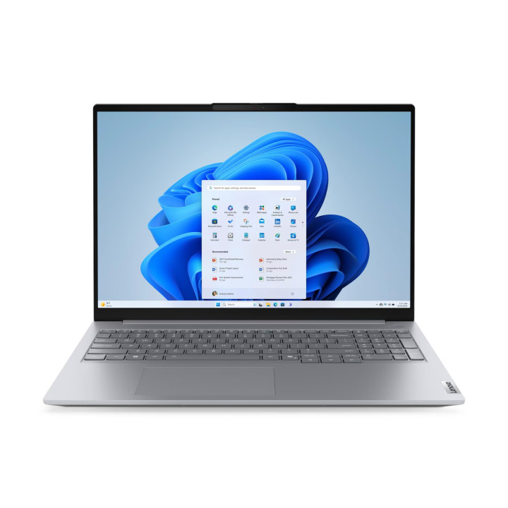 Лаптоп Lenovo ThinkBook 16 G8, 16" WUXGA IPS, Intel Core Ultra 7 255H, 16GB DDR5, 512GB SSD, Free OS - 21SK007YBM - 1