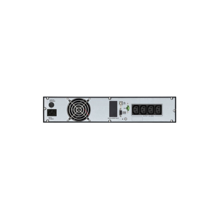 Токозахранващо устройство APC Easy UPS On-Line, 2000VA 1800W 2U Rack Mount, PFC, Lead Acid, USB/Serial - SRV2KRIRK-E - 2