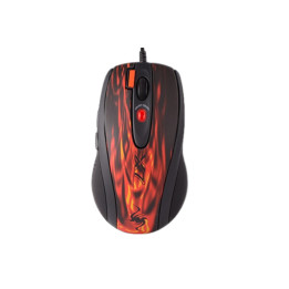 Геймърска мишка A4tech Oscar XL-750BK, Лазерна, Жична, USB, Черен