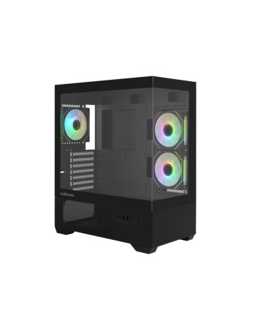 Геймърски компютър ION Chronix Black V2 с процесор AMD Ryzen 7 7800X3D, видео карта GeForce RTX 5070 Ti 16GB GDDR7, RAM памет 32GB(2x16GB) DDR5 5200MHz, SSD 1TB PCIe Gen5 NVMe 2280 M.2 11000/9500 MB/s, водно охлаждане 360