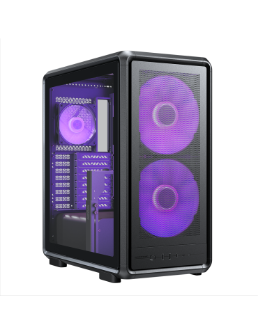 Кутия за компютър Cooler Master MasterFrame 500 Mesh, Middle Tower, Black, ARGB Hub - MF500M-KHNN-S01 - 1