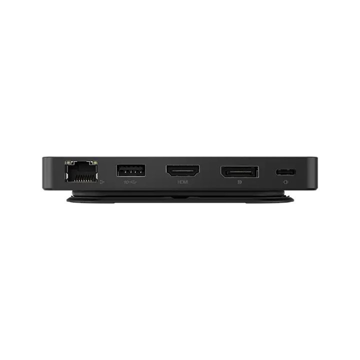 Докинг станция Lenovo USB-C Dual Display Travel Dock, HDMI 2.1 + DisplayPort 1.4 + Gigabit Ethernet - 40B90000WW - 2