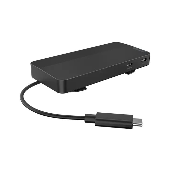 Докинг станция Lenovo USB-C Dual Display Travel Dock, HDMI 2.1 + DisplayPort 1.4 + Gigabit Ethernet - 40B90000WW - 7