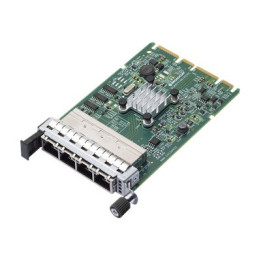 Мрежов адаптер LENOVO ThinkSystem, Broadcom 5719 1GbE 4-портов RJ45 OCP - 4XC7A08235 - 1