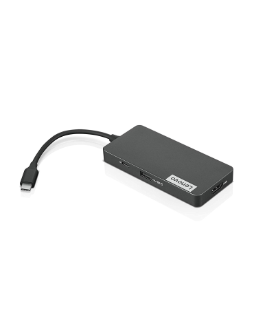 Док станция Lenovo USB-C 7-in-1 Hub, HDMI 4K 30Hz, 2x USB 3.0, SD/TF четец - GX90T77924 - 1