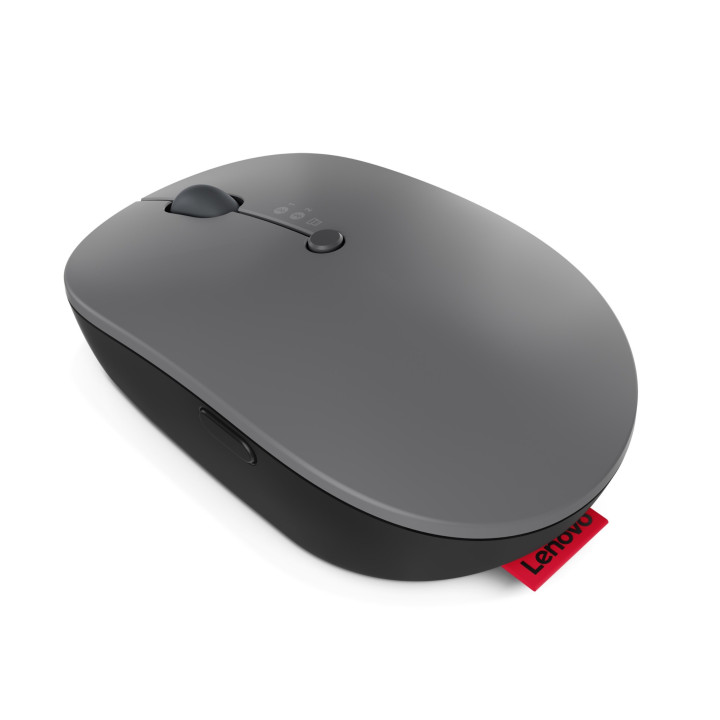 Безжична мишка LENOVO Go, 2400 DPI, Bluetooth 5.0/2.4 GHz, 3 устройства - 3