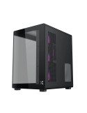 Кутия за компютър Xigmatek Aqua Compact Air, Middle Tower ATX, 4 ARGB Вентилатора, Tempered Glass - EN48265 - 4