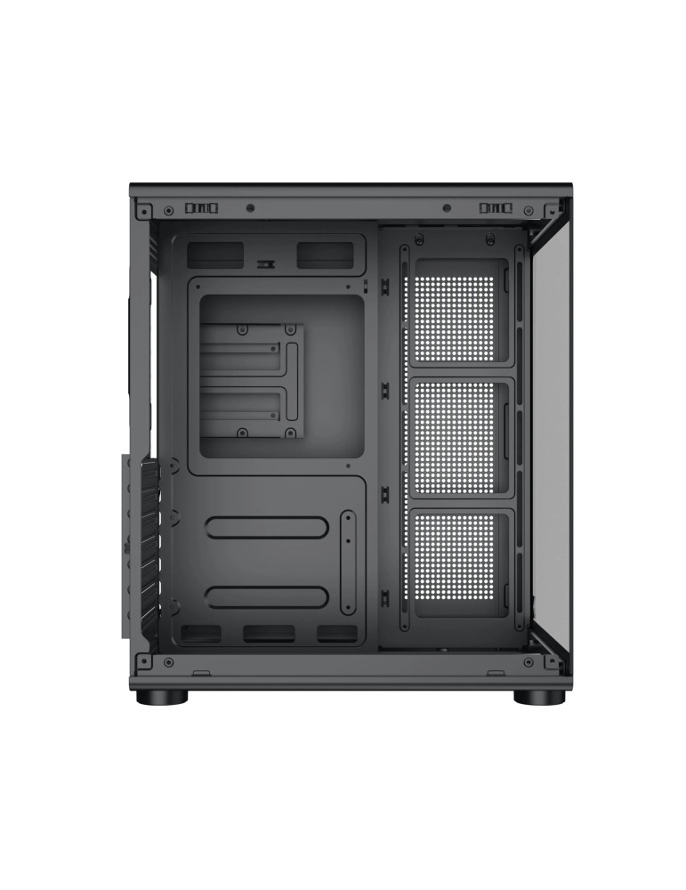 Кутия за компютър Xigmatek Aqua Compact Air, Middle Tower ATX, 4 ARGB Вентилатора, Tempered Glass - EN48265 - 6