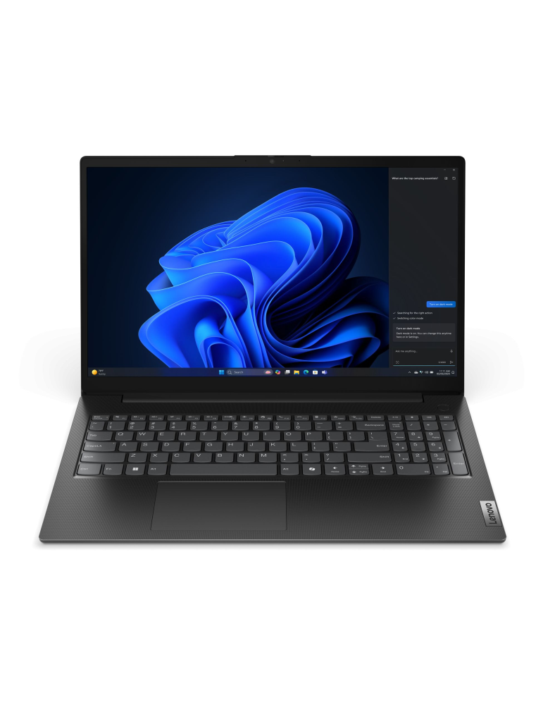 Лаптоп Lenovo V15 G5 IRL, 15.6" Full HD, Intel Core i3-1315U, 16GB DDR5, 512GB SSD, No OS - 83HF00GCBM - 1