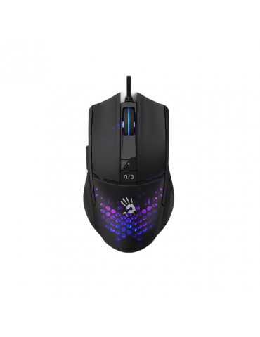 Геймърска мишка A4tech Bloody L65 Max, Жична, 12000 cpi, Honeycomb, Черен