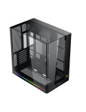 Кутия за компютър Xigmatek PANO II, Middle Tower, E-ATX, 8x ARGB вентилатора, Темперирано стъкло - EN48418 - 10