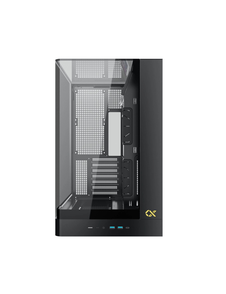Кутия за компютър Xigmatek PANO II, Middle Tower, E-ATX, 8x ARGB вентилатора, Темперирано стъкло - EN48418 - 11