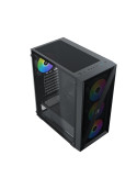 Кутия за компютър Xigmatek Blade, Middle Tower ATX, 4 RGB вентилатора, Tempered Glass - EN40887 - 3