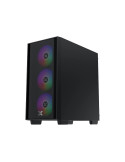Кутия за компютър Xigmatek NYX Air II, Mini Tower mATX, 4 RGB вентилатора, Tempered Glass - EN42270 - 3