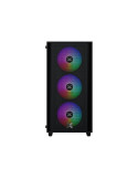Кутия за компютър Xigmatek NYX Air II, Mini Tower mATX, 4 RGB вентилатора, Tempered Glass - EN42270 - 4