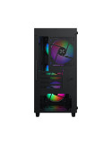 Кутия за компютър Xigmatek NYX Air II, Mini Tower mATX, 4 RGB вентилатора, Tempered Glass - EN42270 - 5