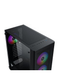Кутия за компютър Xigmatek Hero II Air 3F, ATX/mATX/Mini-ITX, Middle Tower, Tempered Glass, RGB - EN41655 - 5