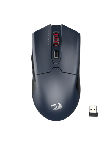 Безжична геймърска мишка Redragon Fyzu Lite M995GB-LIT, USB донгъл, до 10000 DPI, 7 бутона, презареждаема - M995GB-LIT - 1