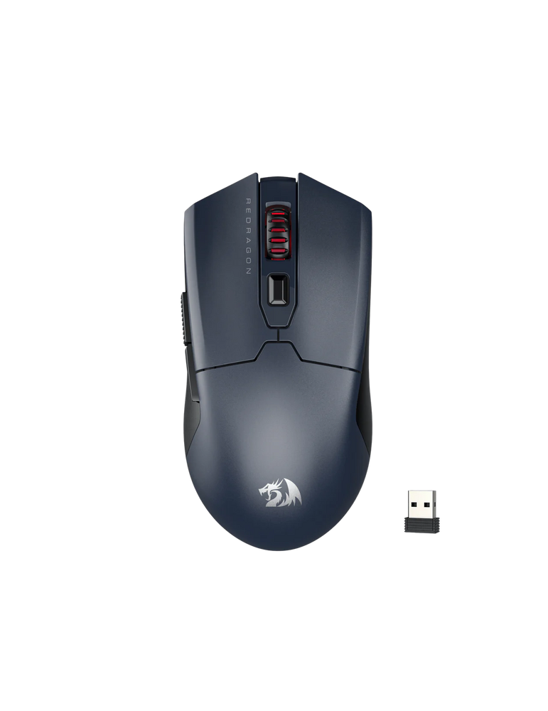 Безжична геймърска мишка Redragon Fyzu Lite M995GB-LIT, USB донгъл, до 10000 DPI, 7 бутона, презареждаема - M995GB-LIT - 1