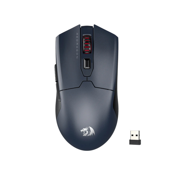 Безжична геймърска мишка Redragon Fyzu Lite M995GB-LIT, USB донгъл, до 10000 DPI, 7 бутона, презареждаема - M995GB-LIT - 1