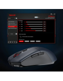 Безжична геймърска мишка Redragon Fyzu Lite M995GB-LIT, USB донгъл, до 10000 DPI, 7 бутона, презареждаема - M995GB-LIT - 6