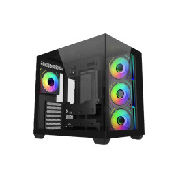 Кутия за компютър Cooler Master Elite 681, Middle Tower, ATX/Micro ATX/Mini ITX, 4 Вентилатора, ARGB Hub, Черна - E681-KHNN-S00 