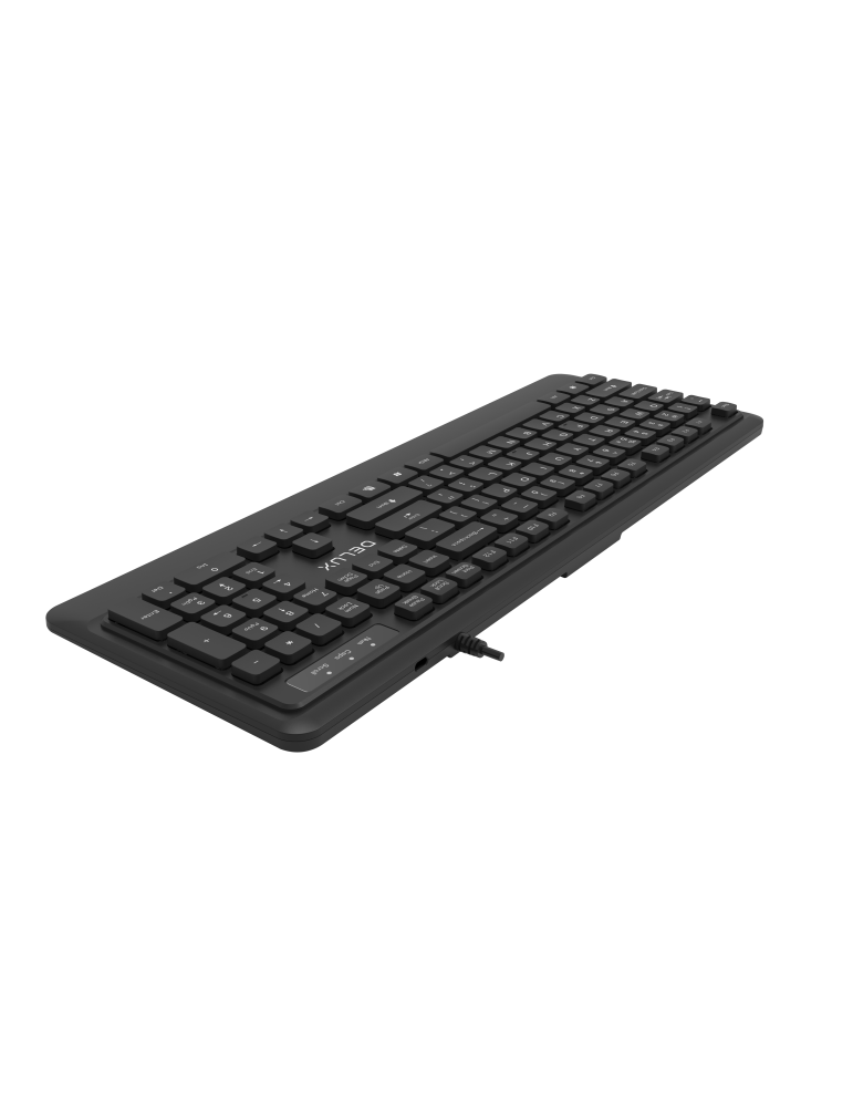 Клавиатура Delux K7009BU, БДС кирилизация, Numpad - 2