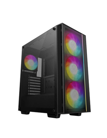 Геймърски компютър ION MATREXX 55 MESH V4 с процесор AMD Ryzen 5 7600X, видео карта Radeon RX 9060 XT 8GB GDDR6 OC, RAM памет 32GB(2x16GB) DDR5 5200MHz, SSD 1TB NVMe M.2 PCIe Gen3 x4 2280 3200/2000MB/s, водно охлаждане 240