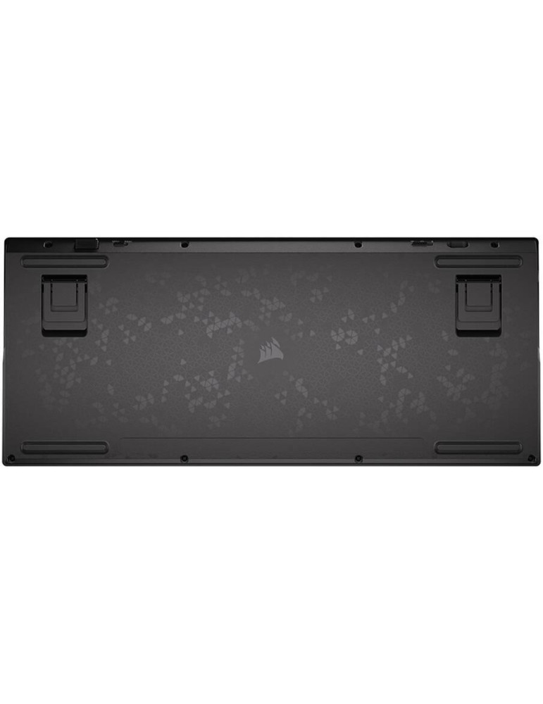 Bluetooth механична нископрофилна геймърска клавиатура Corsair K65 Plus RGB 75%, Безжична, Corsair NLX Red Key Switches - CH-91D