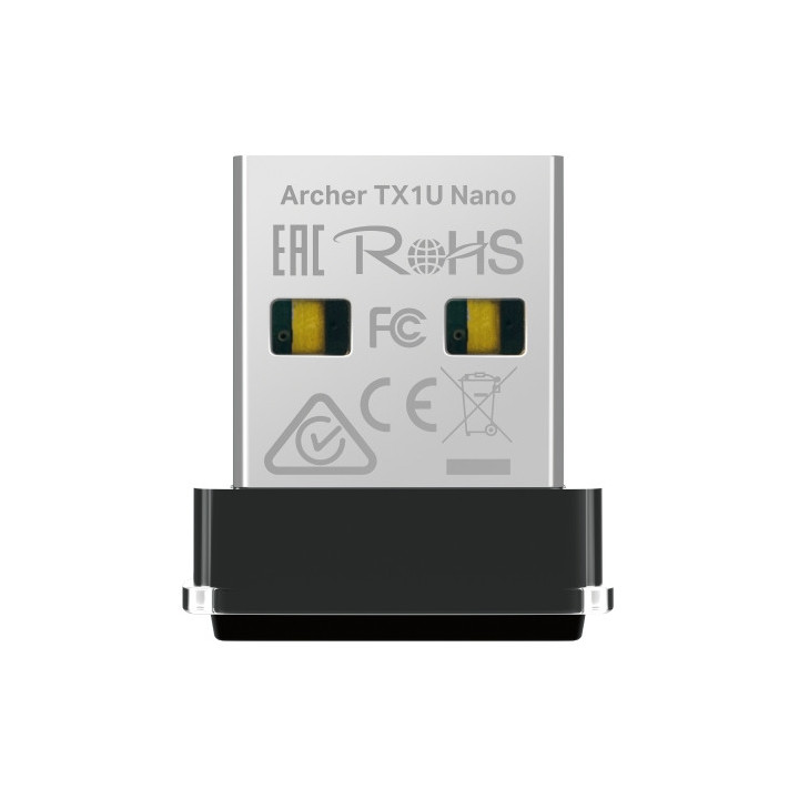 Безжичен USB адаптер TP-Link Archer TX1U Nano, Wi-Fi 6 AX300 - 1