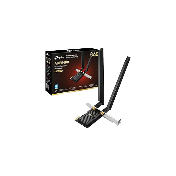 Безжичен адаптер TP-Link Archer TXE72E, AXE5400 Wi-Fi 6E - 2
