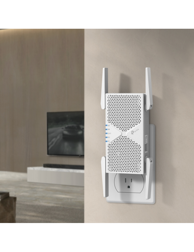 Удължител на обхват TP-Link RE405BE, BE6500 Wi-Fi 7 2-лентов - 810142823616 - 10
