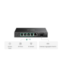 Мрежов комутатор TP-Link Omada SG2206MP, 6 портов гигабитов, 4× PoE+ портове - 6