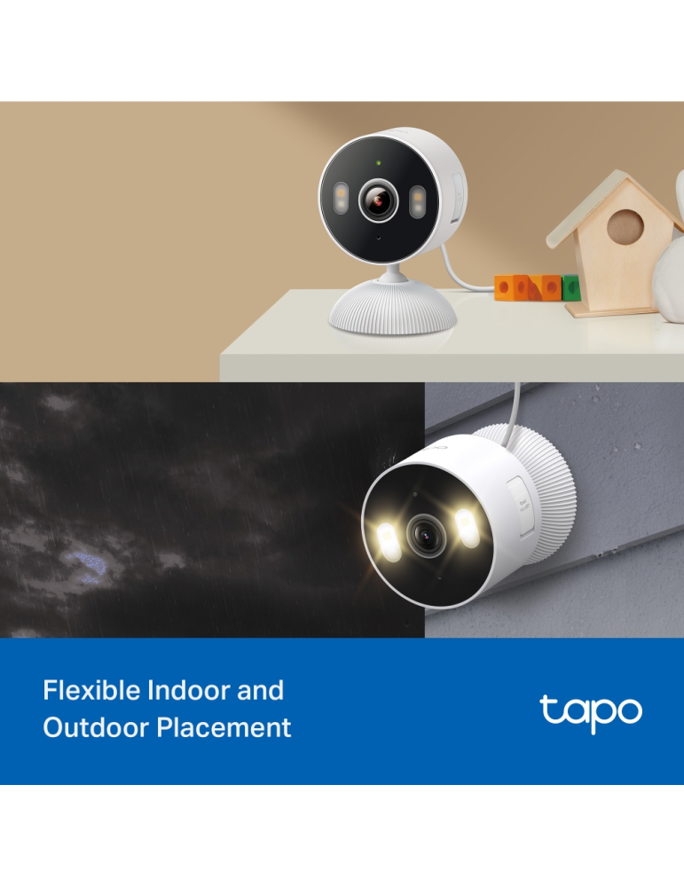 Wi-Fi домашна охранителна камера TP-Link Tapo C113, 3MP, 114° FOV, USB Type-C - 4897098682760 - 4