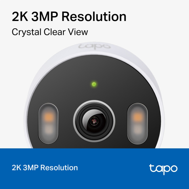 Wi-Fi домашна охранителна камера TP-Link Tapo C113, 3MP, 114° FOV, USB Type-C - 4897098682760 - 5