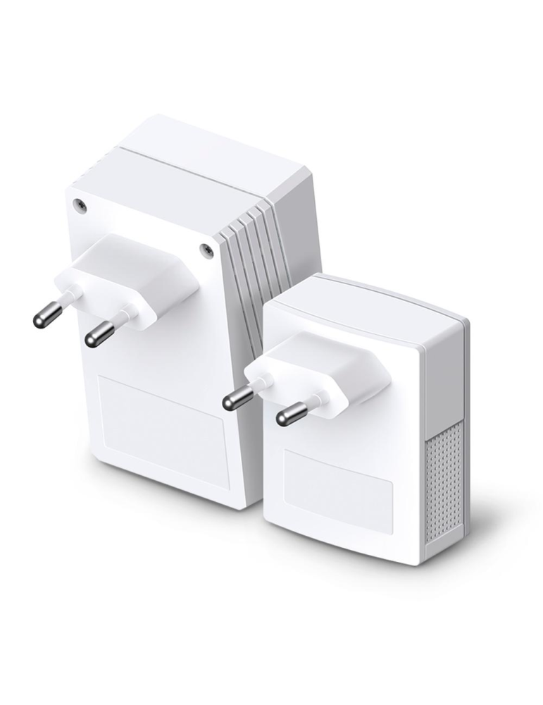 Powerline адаптер TP-Link TL-WPA4220, AV500, Wi-Fi 802.11n 300Mbps, 3x Ethernet, Starter Kit - 2