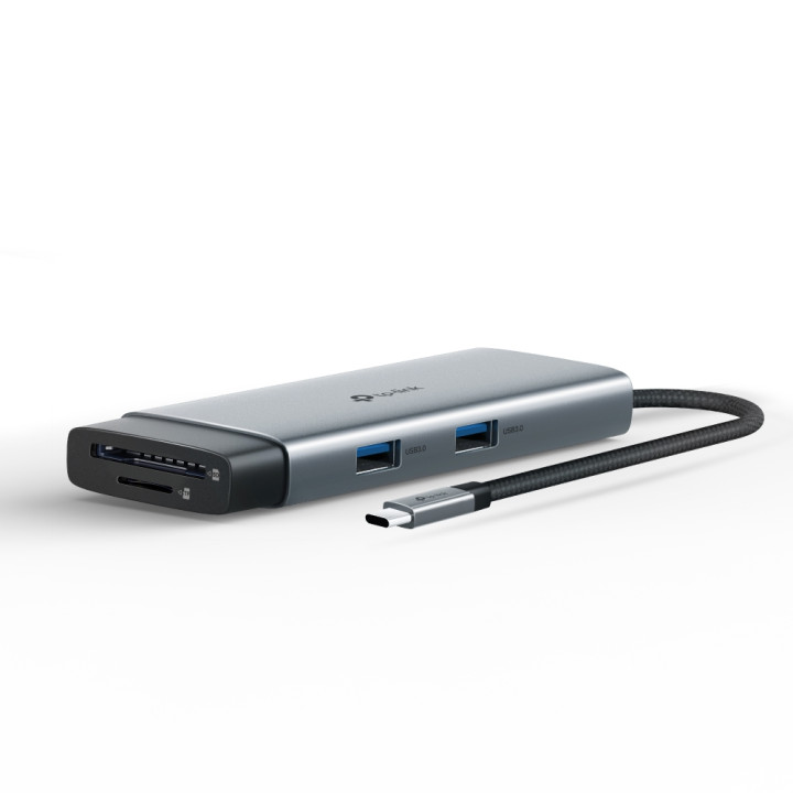 USB хъб TP-LINK UH7020C, Type-C 7 в 1 - 3