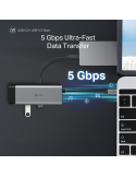 USB хъб TP-LINK UH7020C, Type-C 7 в 1 - 8