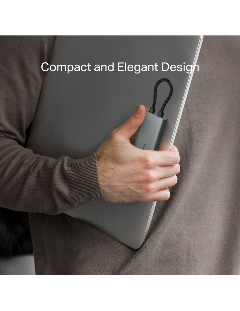 USB хъб TP-LINK UH7020C, Type-C 7 в 1 - 9