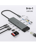 USB хъб TP-LINK UH9120C, 9в1 Type-C - 1