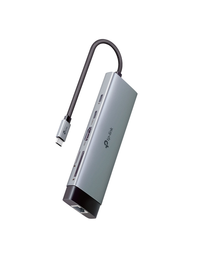 USB хъб TP-LINK UH9120C, 9в1 Type-C - 2